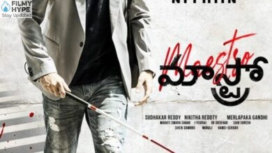 Maestro First Look Nithiin Filmyhype