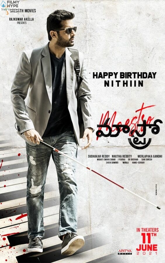 Maestro First Look Nithiin Filmyhype