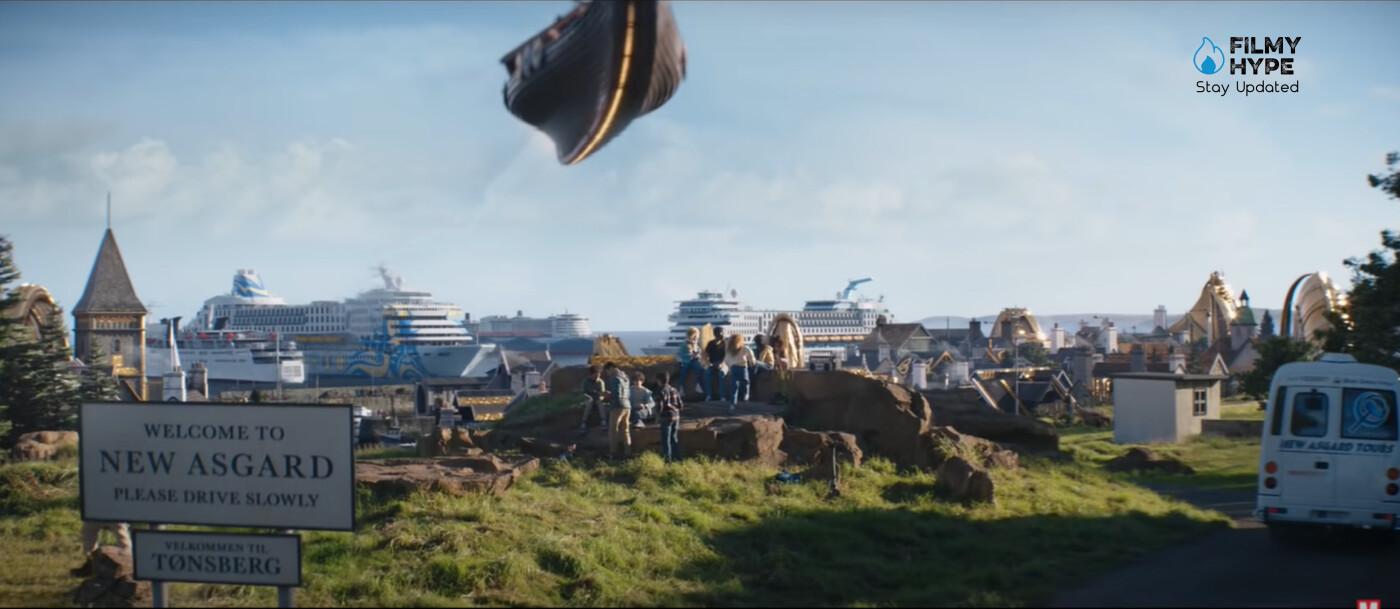 New Asgard City and Theme Park