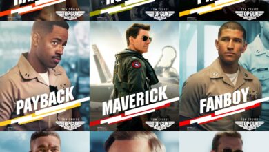 Top Gun Maverick Character Poster