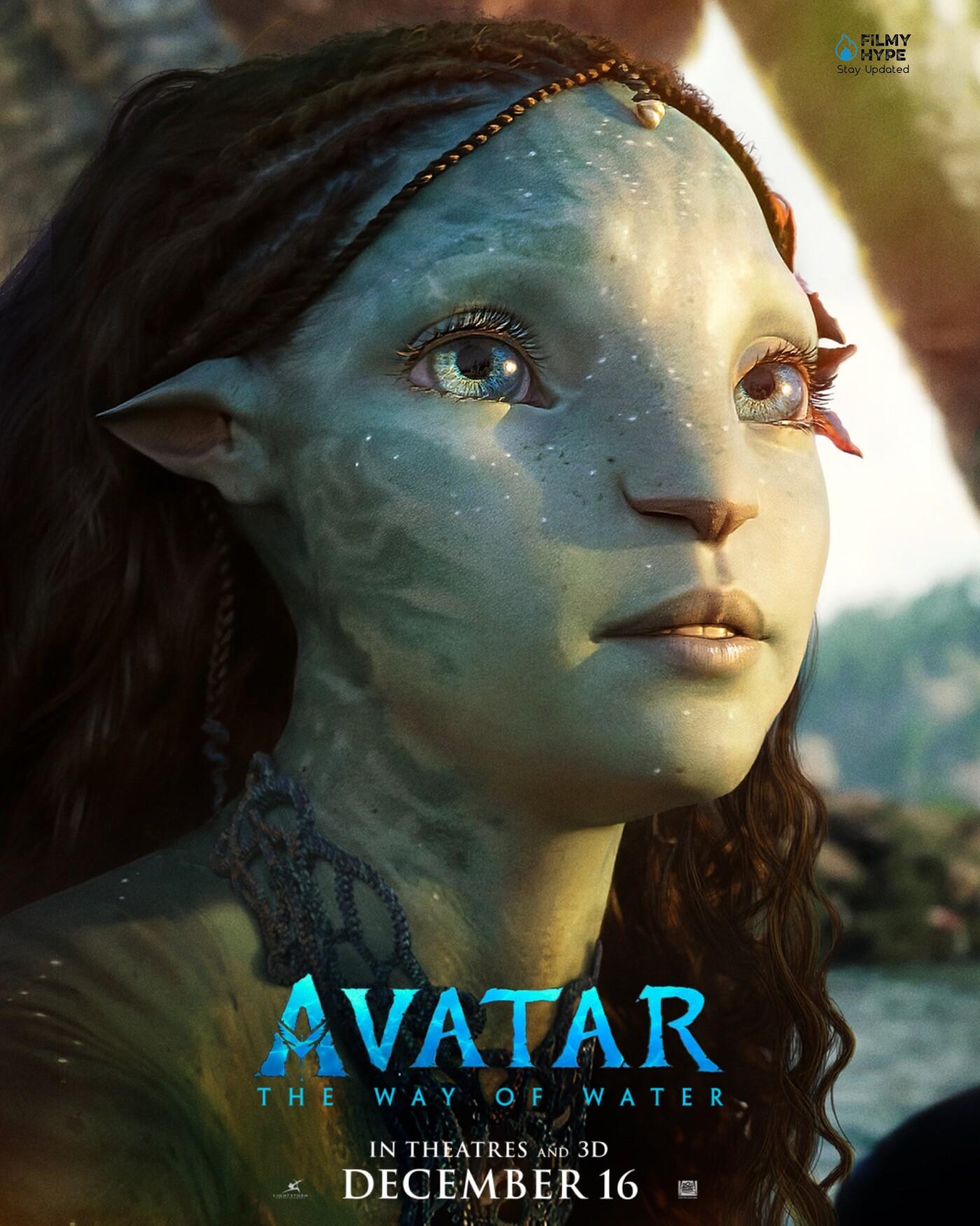 Avatar the Way of Water - Bailey Bass as Tsireya (Image Credit Disney)