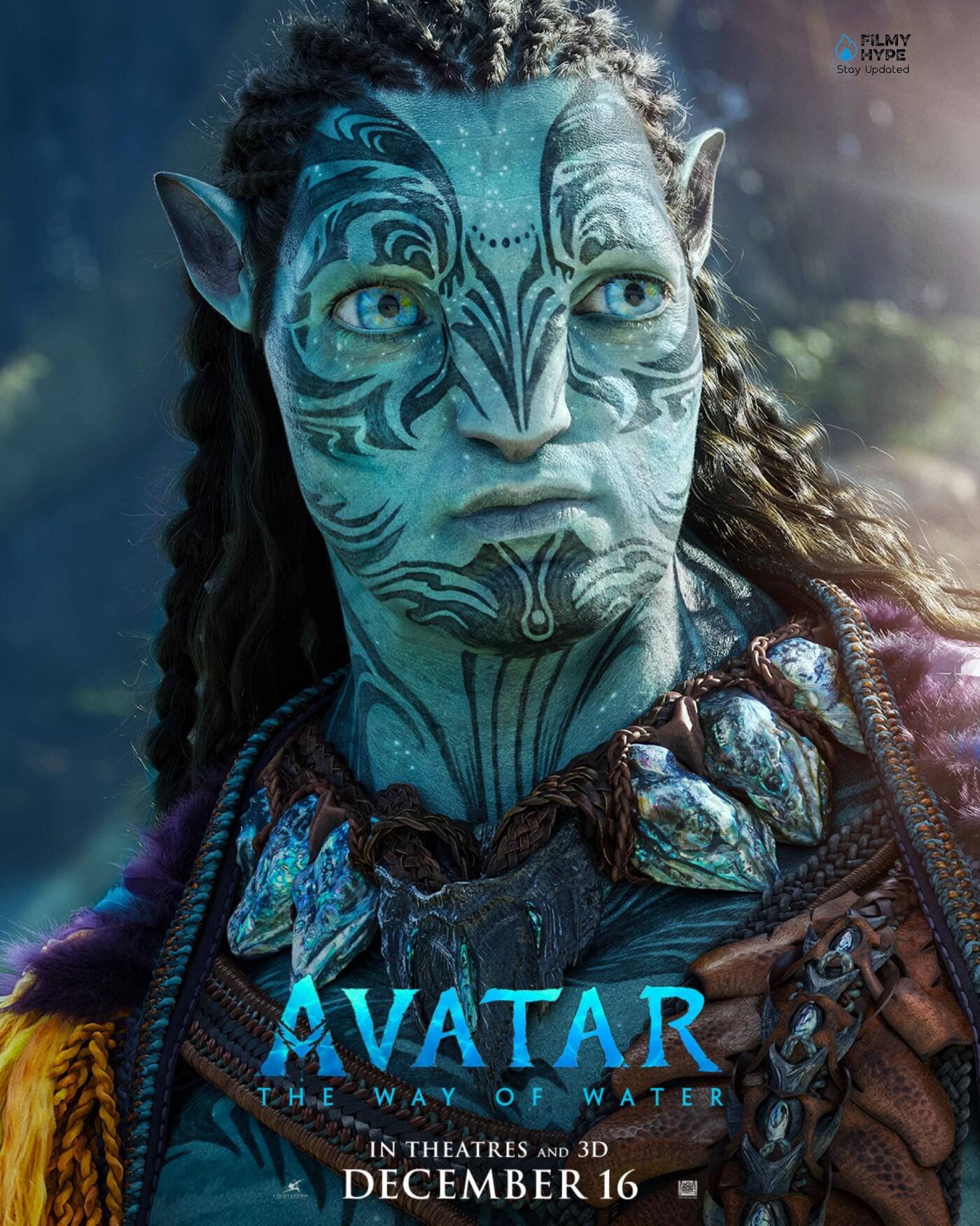 Avatar the Way of Water - Cliff Curtis as Tonowari (Image Credit Disney)