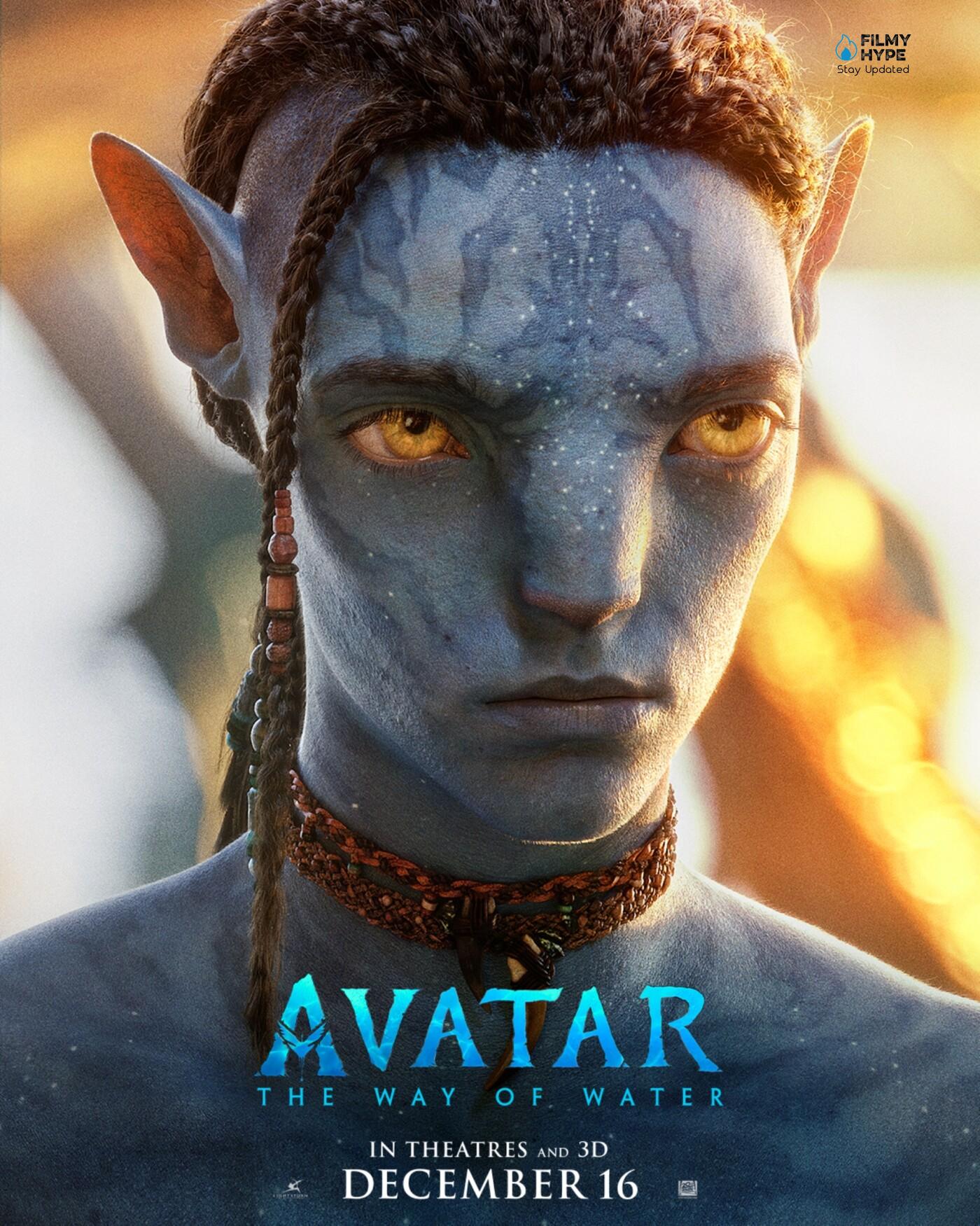 Avatar the Way of Water - Jamie Flatters as Neteyam (Image Credit Disney)