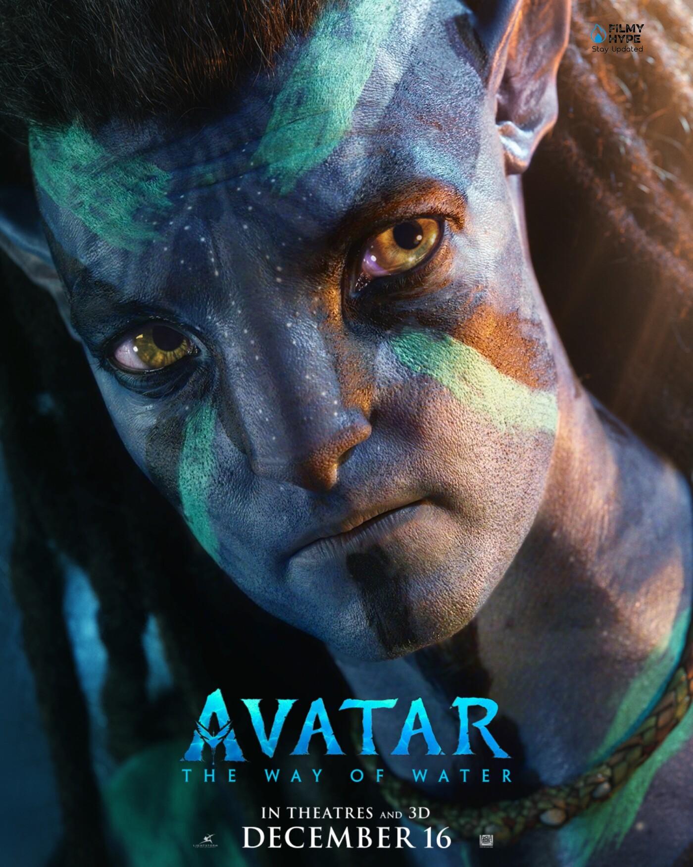 Avatar the Way of Water - Sam Worthington as Jake Sully (Image Credit Disney)