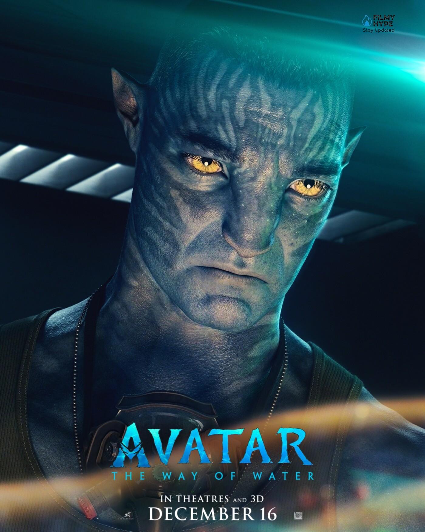 Avatar the Way of Water - Stephen Lang as Miles Quaritch (Image Credit Disney)