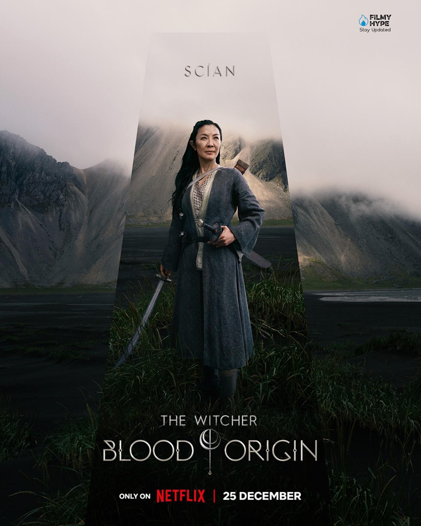 The Witcher Blood Origin Michelle Yeoh as Scían