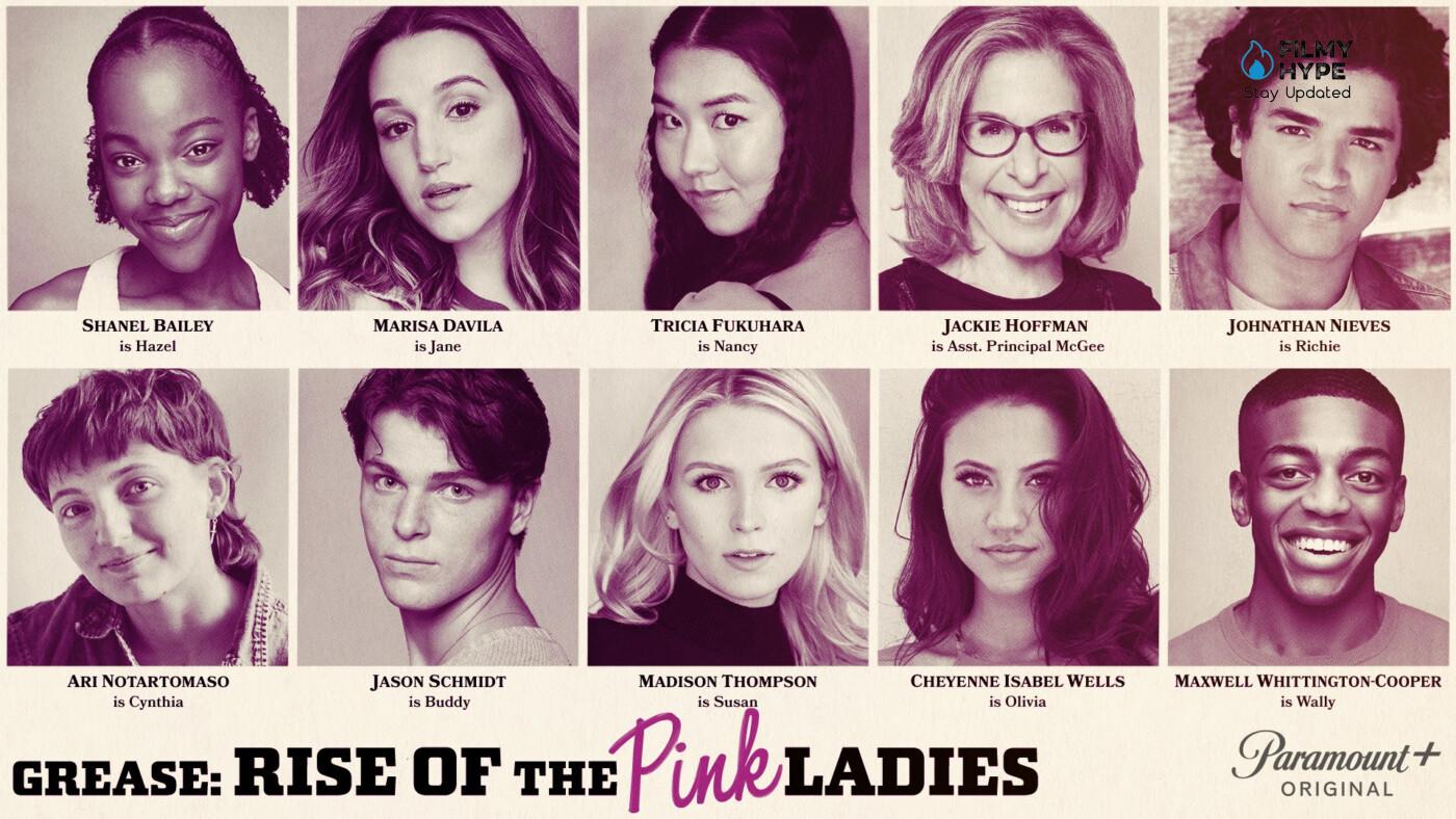 Grease Rise of the Pink Ladies Cast