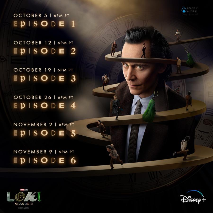 Loki Season 2 Episode Wise Release Date