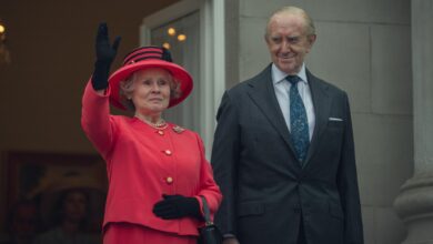 The Crown Season 6 Part 2 First Look Images - Imelda Staunton as Queen Elizabeth II & Jonathan Pryce as Prince Philip