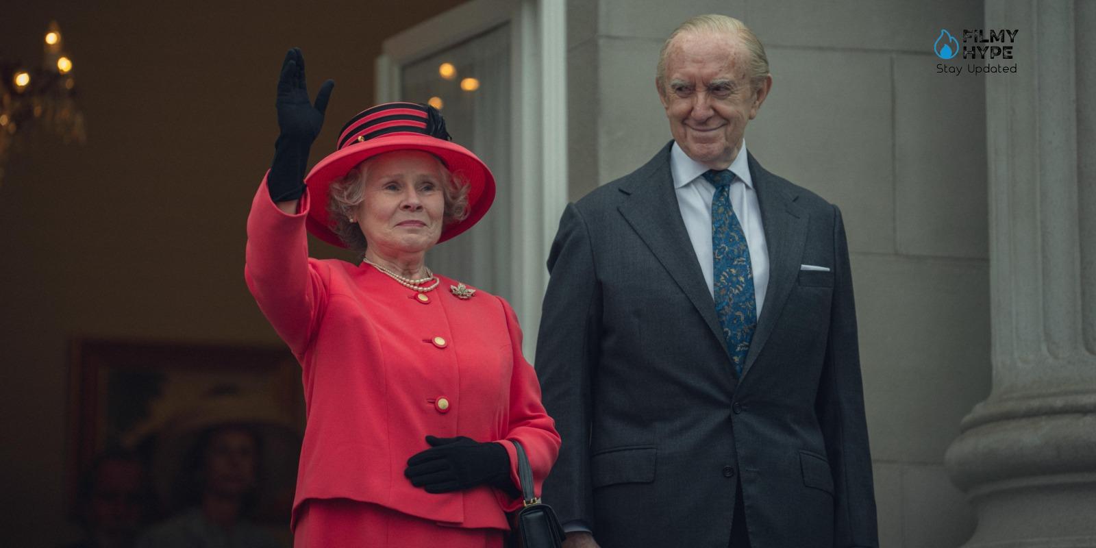 The Crown Season 6 Part 2 First Look Images - Imelda Staunton as Queen Elizabeth II & Jonathan Pryce as Prince Philip