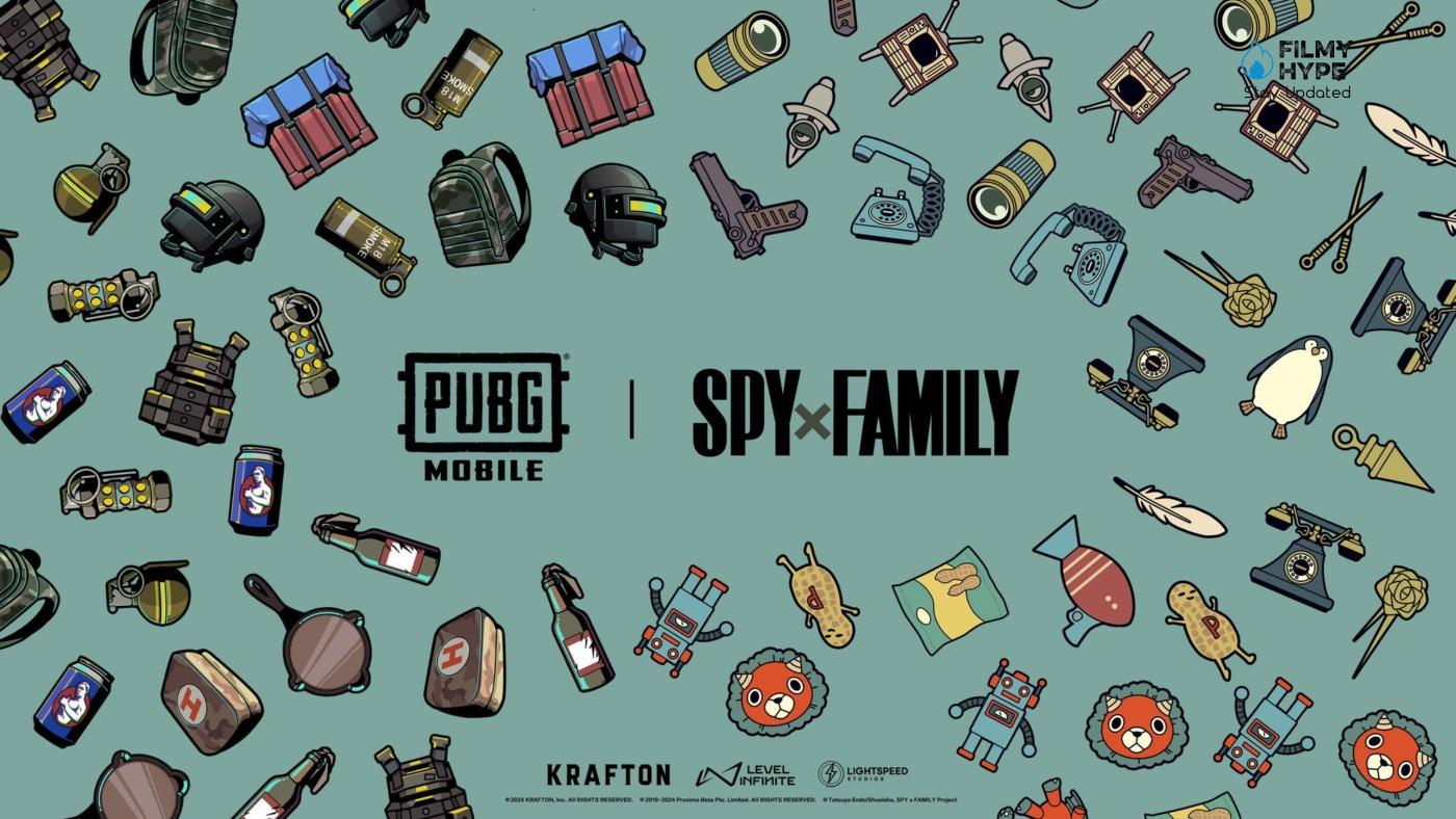 PUBG MOBILE Spy X Family