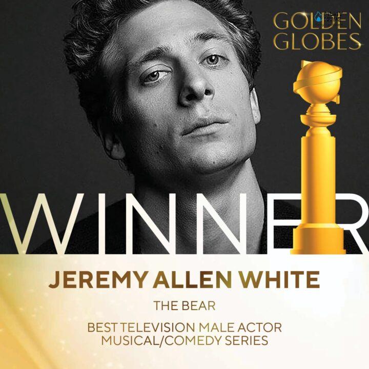 Best Performance by a Male Actor in a Television Series - Musical or Comedy Jeremy Allen White, The Bear Golden Globes 2025