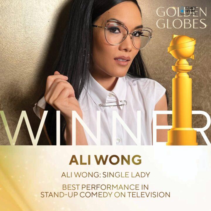 Best Performance in Stand-Up Comedy on Television Ali Wong, Single Lady Golden Globes 2025