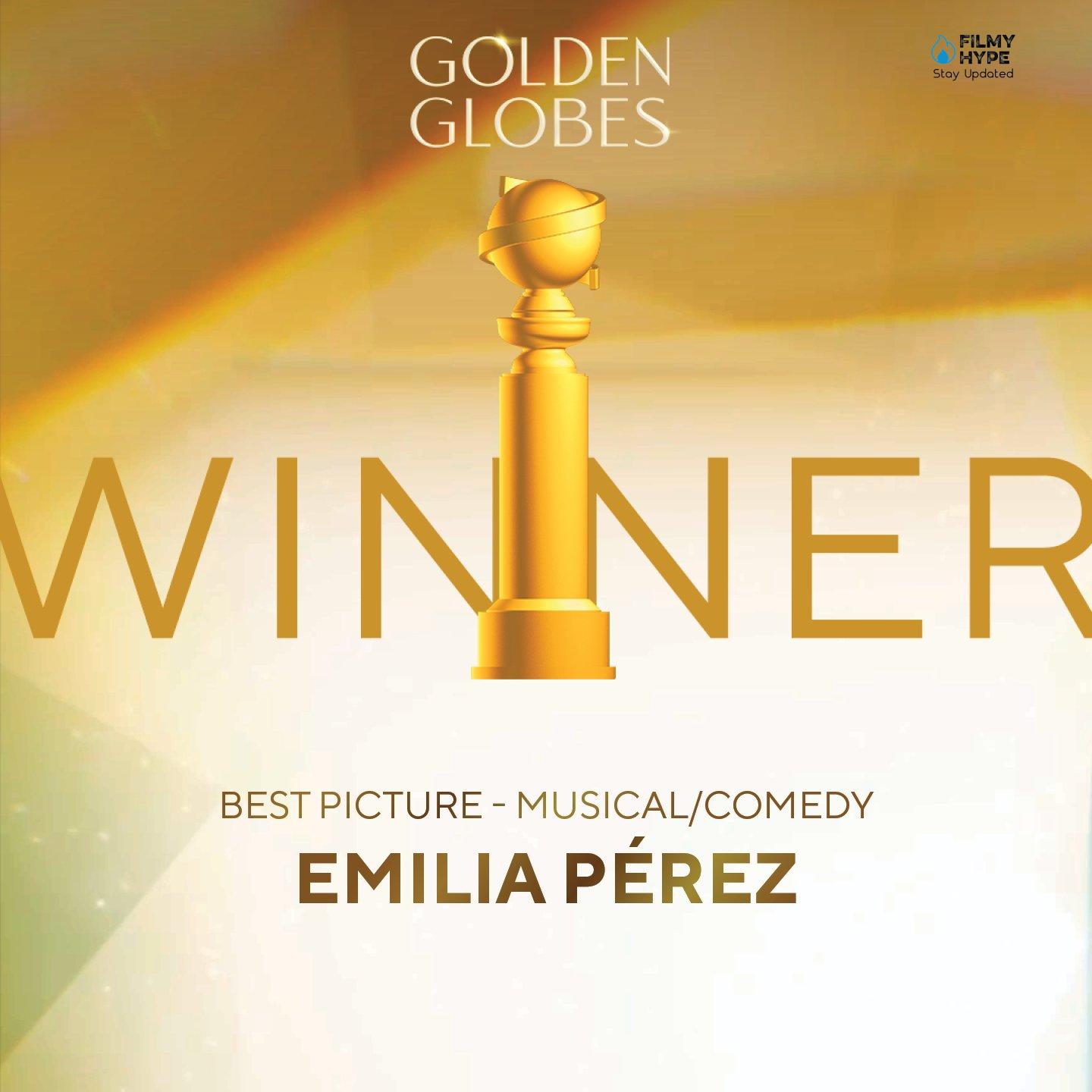 Emilia Perez Golden Globes 2025