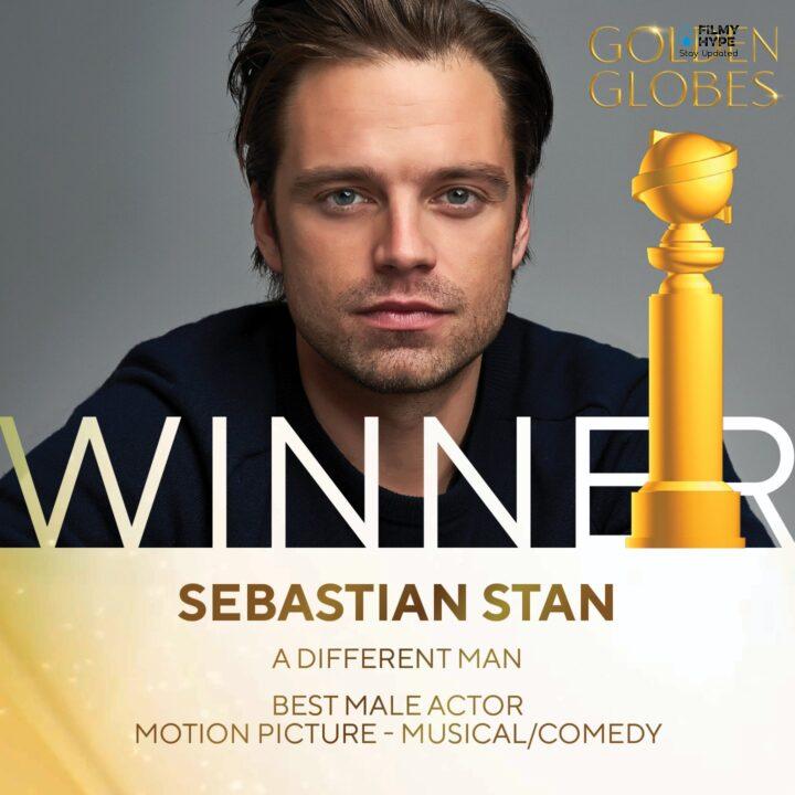 Sebastian Stan - A Different Man Best Performance by a Male Actor Golden Globes 2025