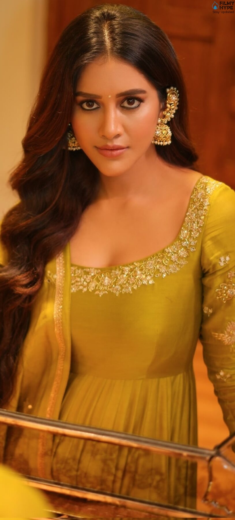 Nabha Natesh Beautiful Suit Pics 3