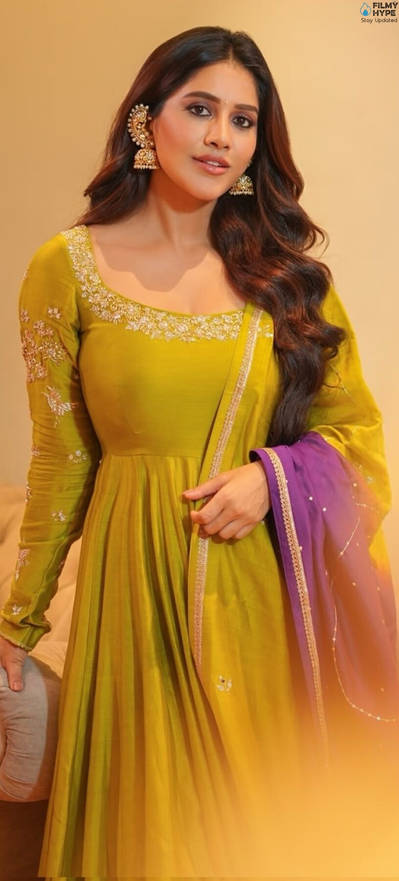 Nabha Natesh Beautiful Suit Pics 7