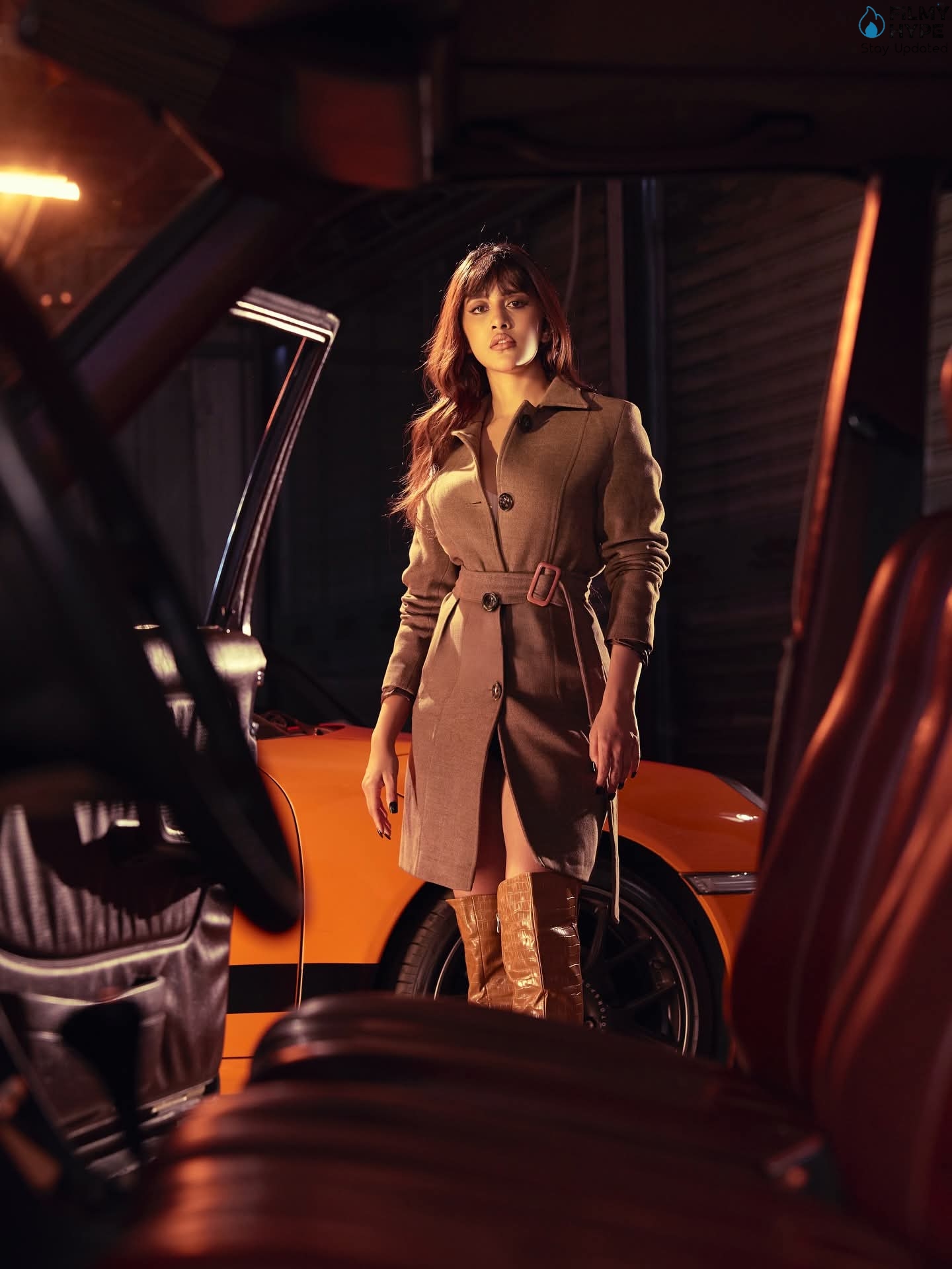 Nabha Natesh Vintage Winter Image 8