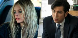 Hivemind Movie Samara Weaving and Nicholas Braun